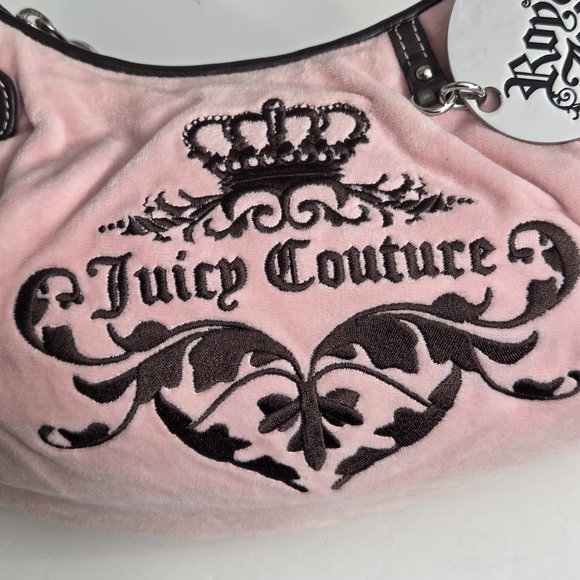 VINTAGE Y2K JUICY COUTURE VELVET BAG - Picture 2 of 8